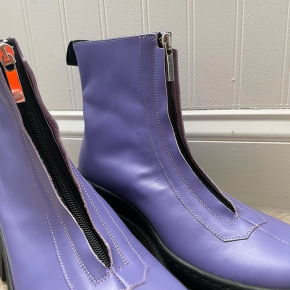 Maguire Lana Violet Boots 38 Front Zip - Picture 9 of 10